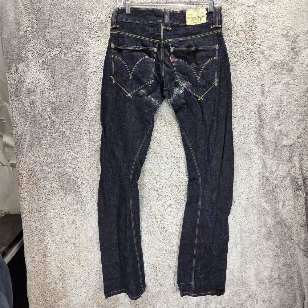 Vintage Levis Engineered Jeans Womens 27x34 Blue Twisted Y2K 10th Anniversary